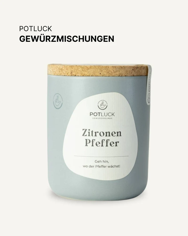 POTLUCK Würzmischung Zitronen Pfeffer