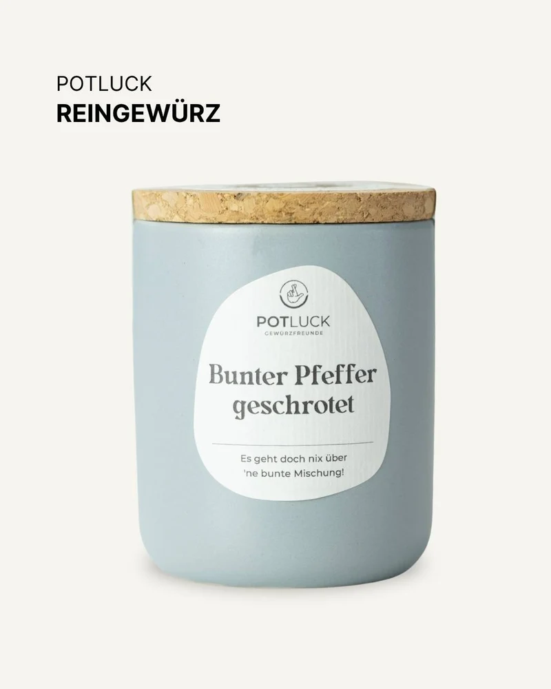 POTLUCK Würzmischung Bunter Pfeffer geschrotet